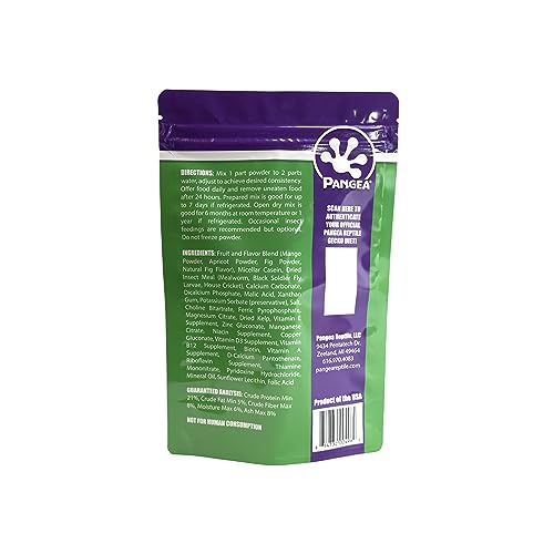 Pangea Fruit Mix Apricot Complete Crested Gecko Food 2 oz