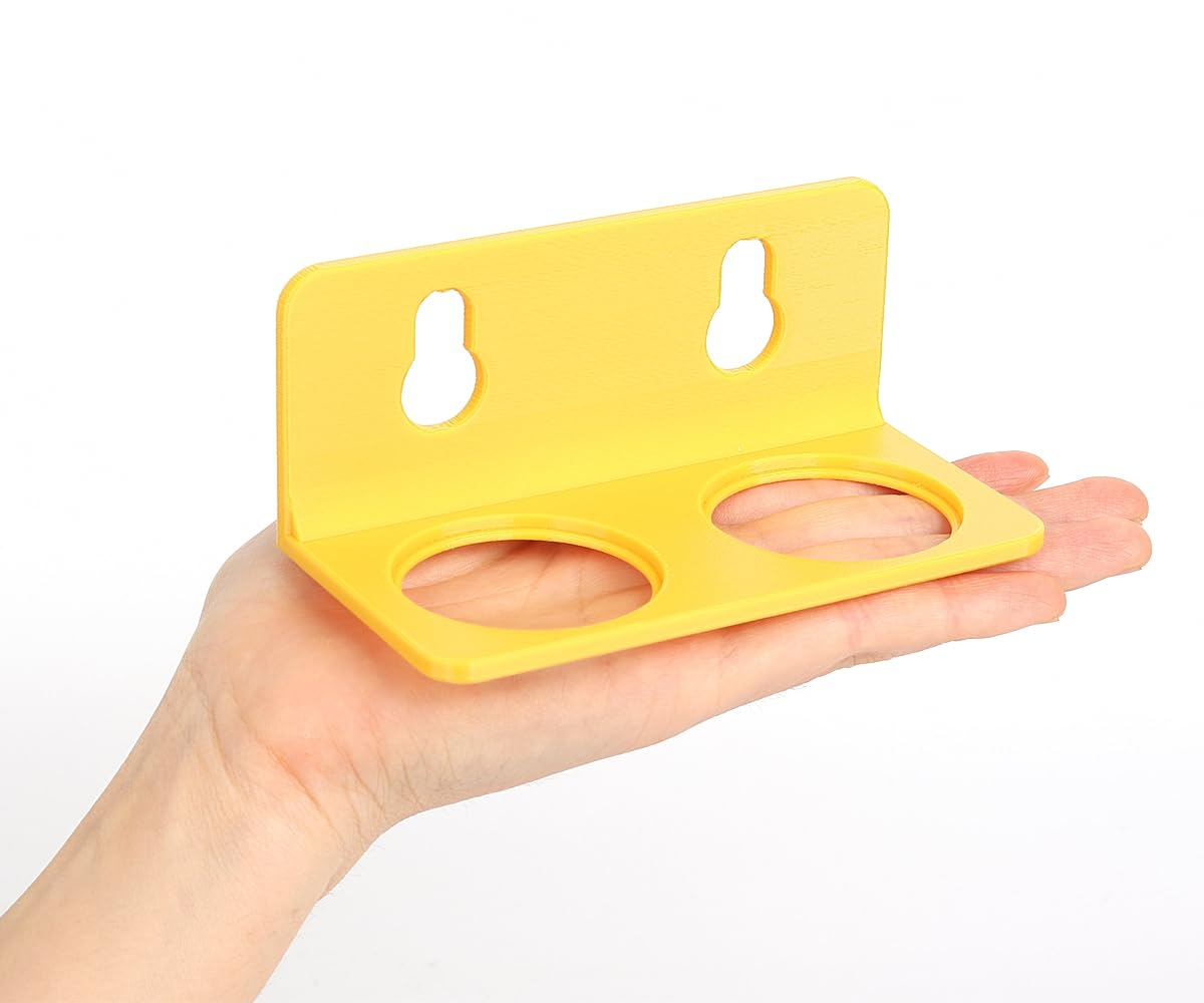 Crested Gecko Feeding Ledge with 10PCS Gecko Food Water Dish - Purple