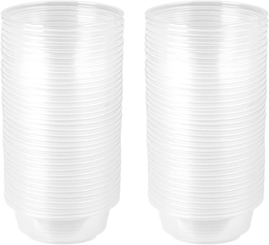 100PCS 0.5oz Crested Gecko Food Dish Cups