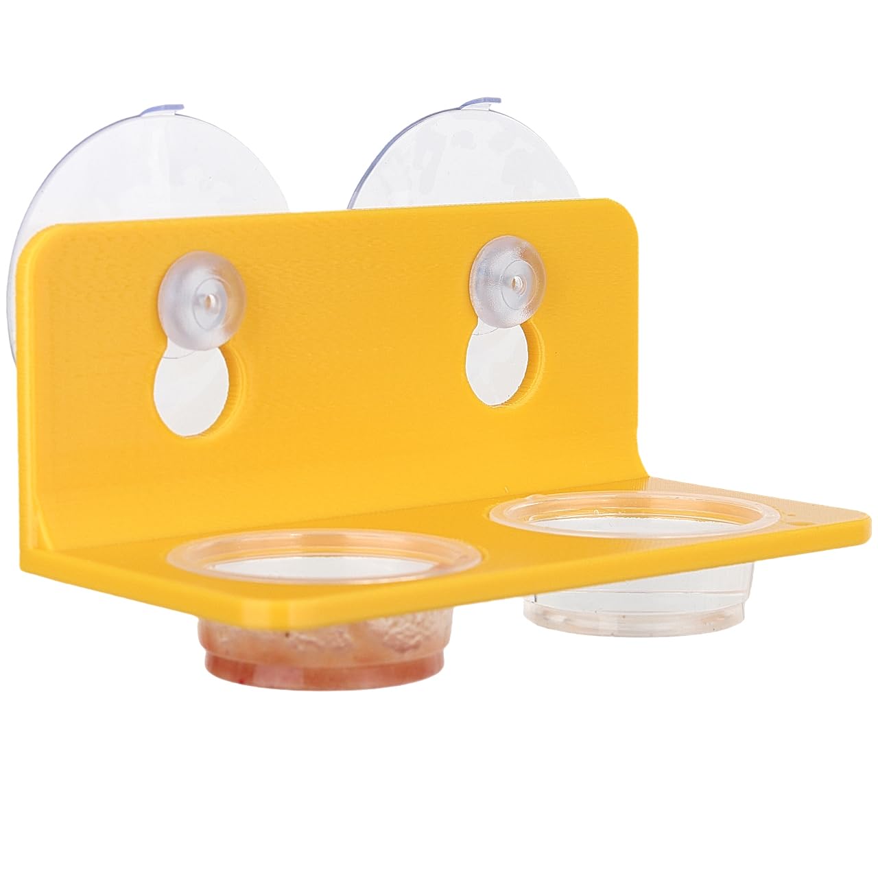 Crested Gecko Feeding Ledge with 10PCS Gecko Food Water Dish - Purple
