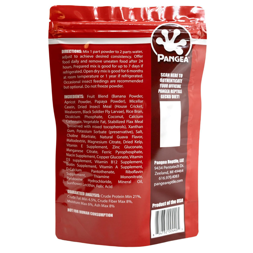 Pangea Fruit Mix Apricot Complete Crested Gecko Food 2 oz