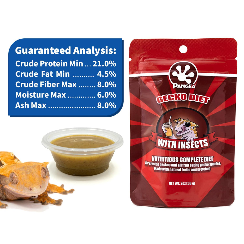 Pangea Fruit Mix Apricot Complete Crested Gecko Food 2 oz