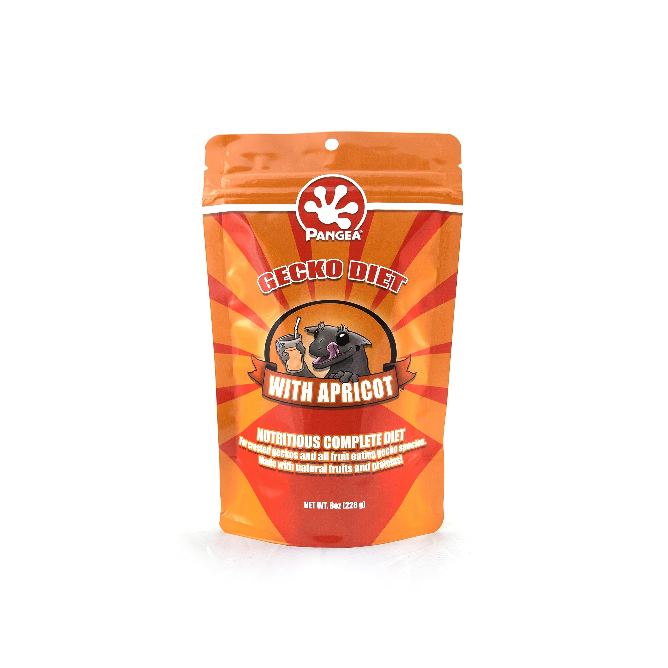 Pangea Fruit Mix Apricot Complete Crested Gecko Food 2 oz