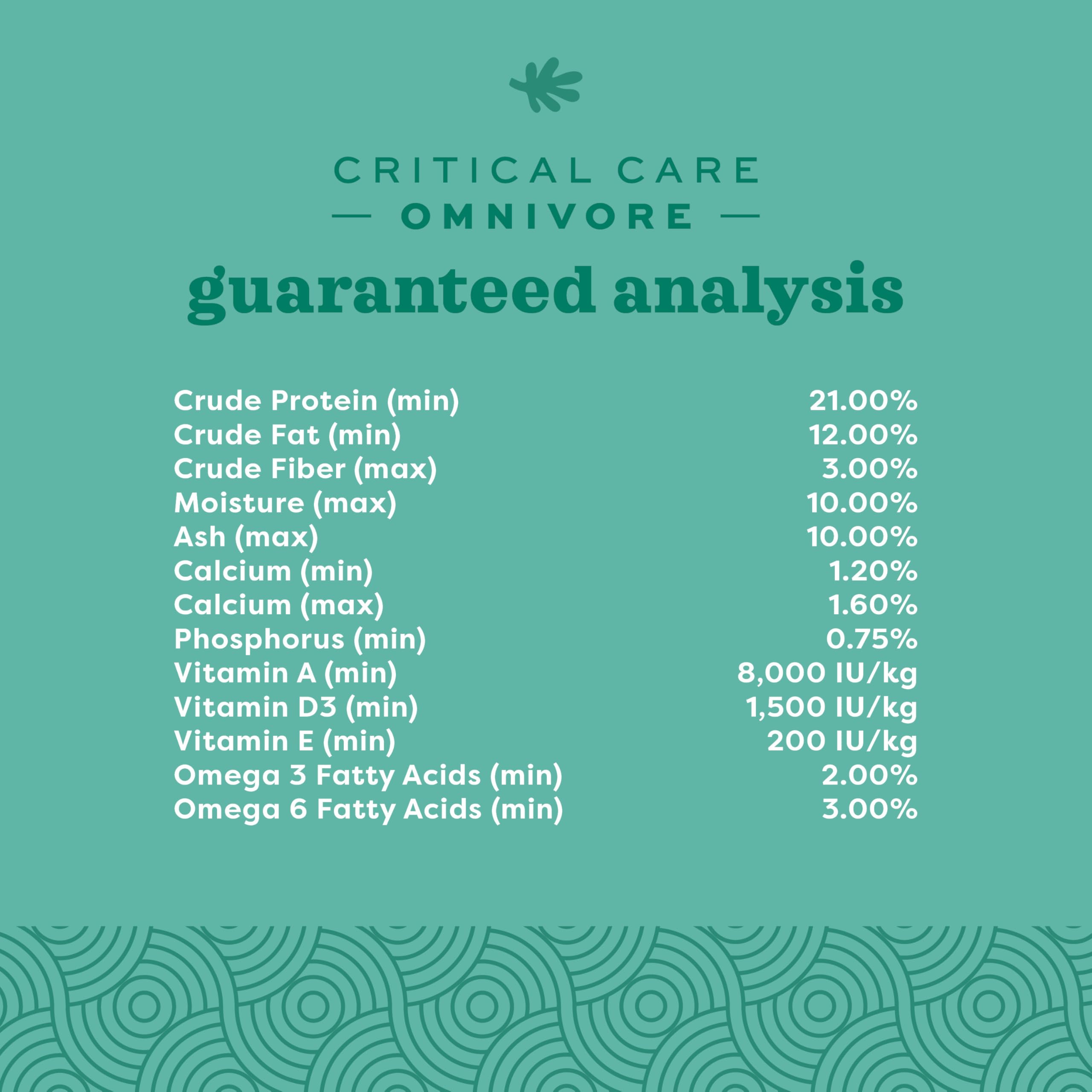 Oxbow Critical Care Omnivore, Recovery Food for Rats, Mice, Hamsters, Gerbils, Vet Formulated, High Calorie Small Animal Diet, Immune and Digestive Support, Omnivore Formula, 340g Bag