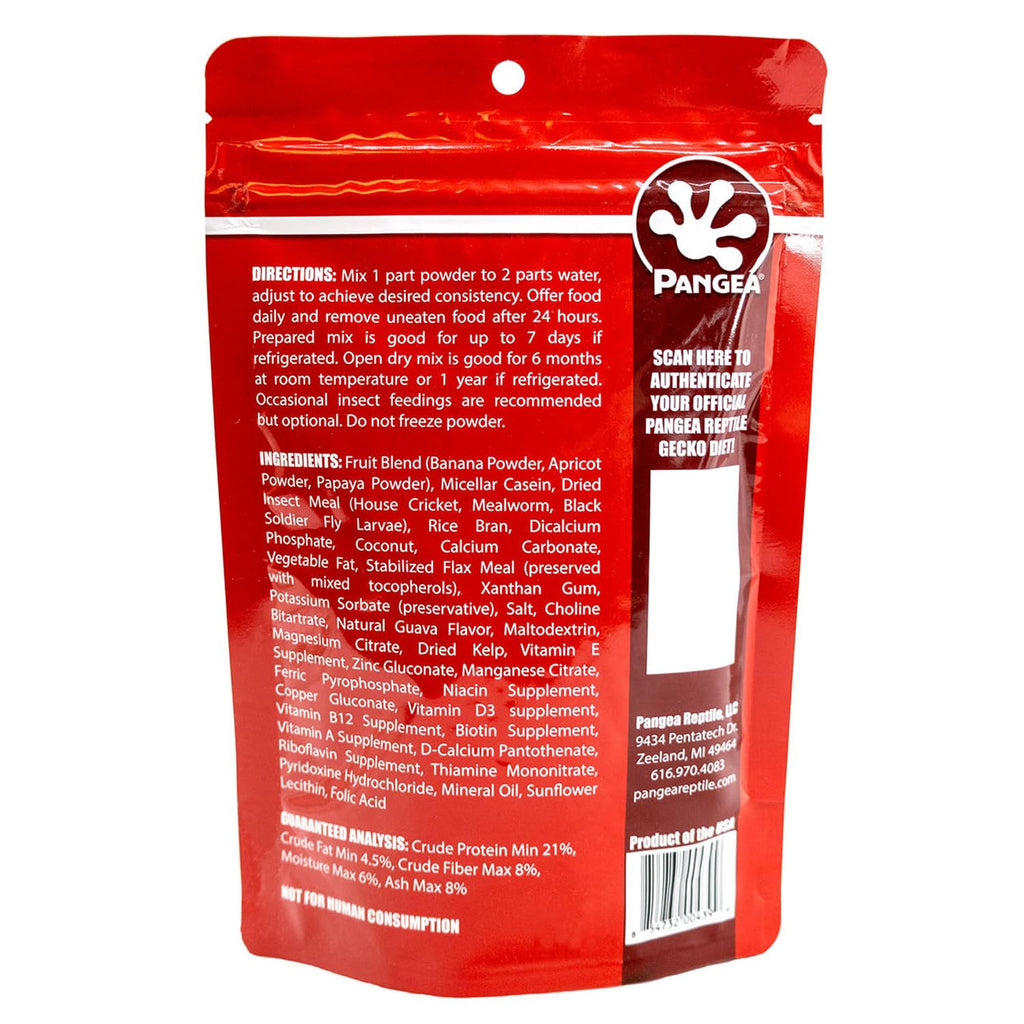 Pangea Fruit Mix Apricot Complete Crested Gecko Food 2 oz