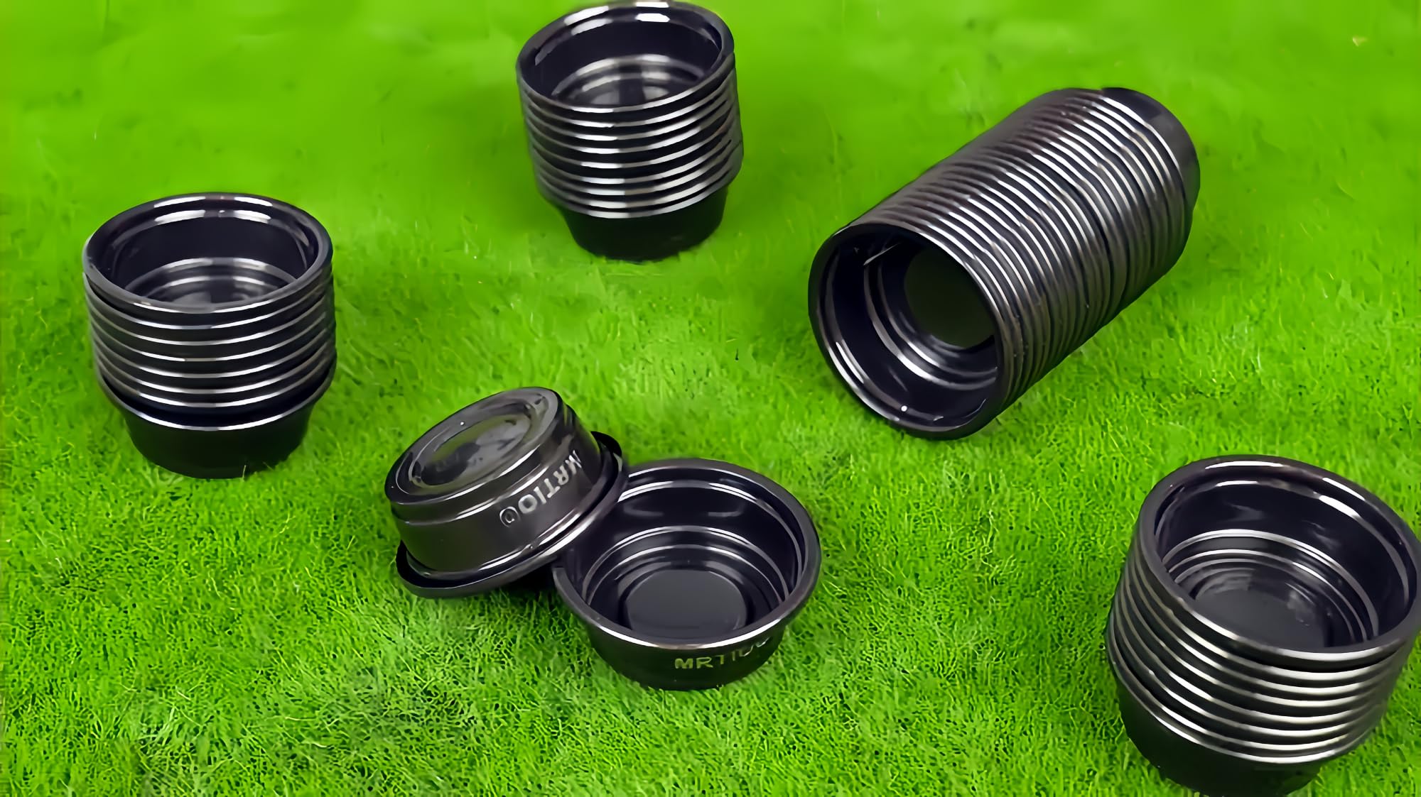 100 pcs 0.5oz Crested Gecko Food and Water Feeding Cups, Reptile Feeder Bowls, for Lizard and Other Small Pet Ledge Accessories Supplies